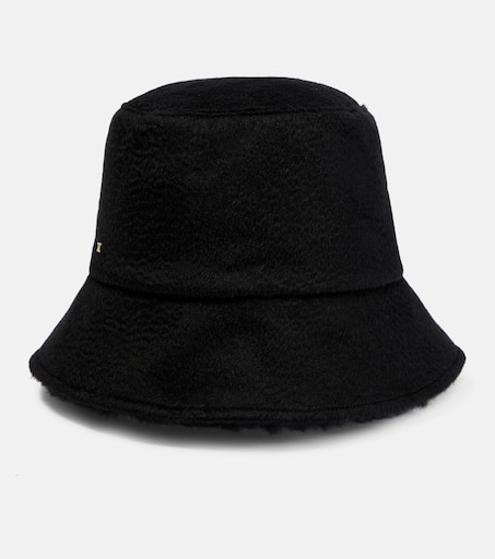 Fiducia logo bucket hat in black - Max Mara | Mytheresa