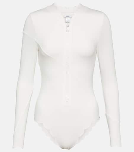 Marysia swim NORTH SEA RASHGUARD ブラック Marysia Women's Swamis Rashguard in Black | Long Sleeved