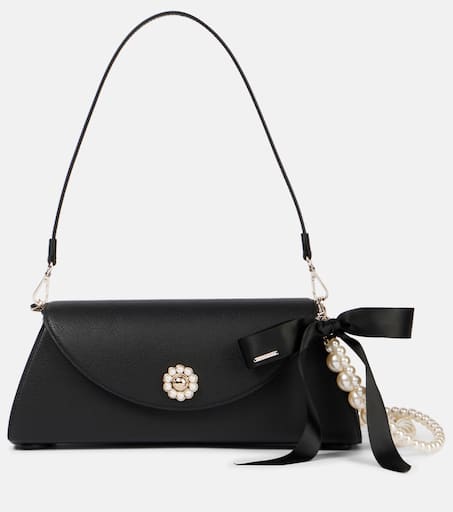 Simone Rocha Spiked Leather Shoulder Bag Handbag Purse USED