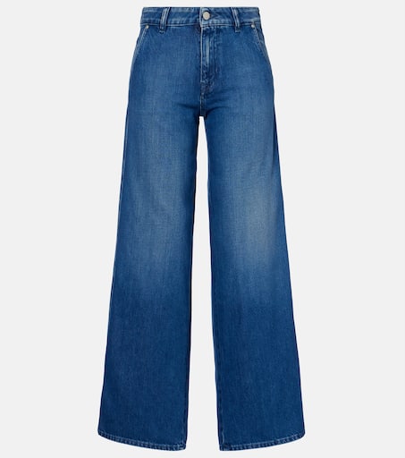 Osaka wide-leg jeans in blue - AG Jeans | Mytheresa