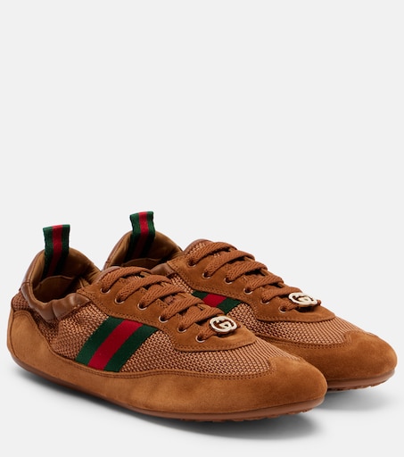 Pre Love ,Rust suedes size 12 Gucci shoe beautiful shape,well taken care .. Gucci Women main image 4