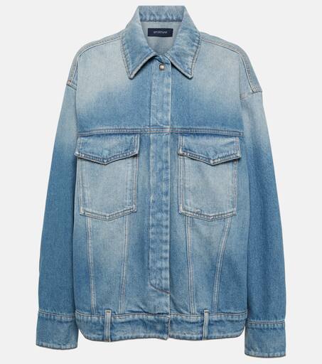 Gatti oversized denim jacket in blue Sportmax Mytheresa