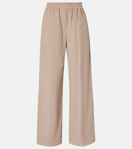 BRUNELLO CUCINELLI 코튼 골덴 와이드 팬츠
