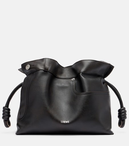 Loewe Flamenco Medium leather clutch