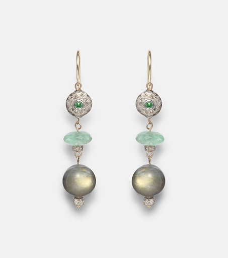 Orecchini Lunghi Donna In Argento 925 Placcato Oro - Design Elegante E Ipoallergenico