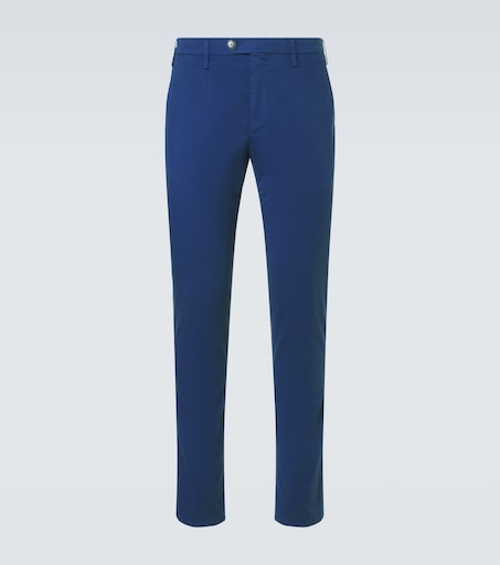 Canali Cotton straight chinos