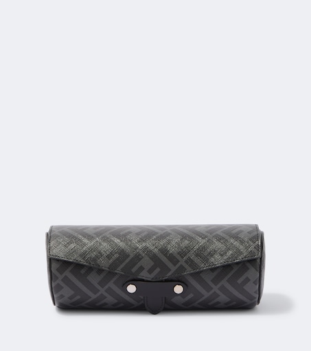 FENDI 腕時計ケース FF Zucca watch case in black - Fendi | Mytheresa
