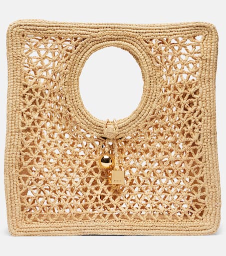 【JACQUEMUS】 The Spiaggia Small raffia basket bag P01066850.jpg