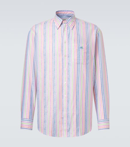 Etro Striped cotton shirt