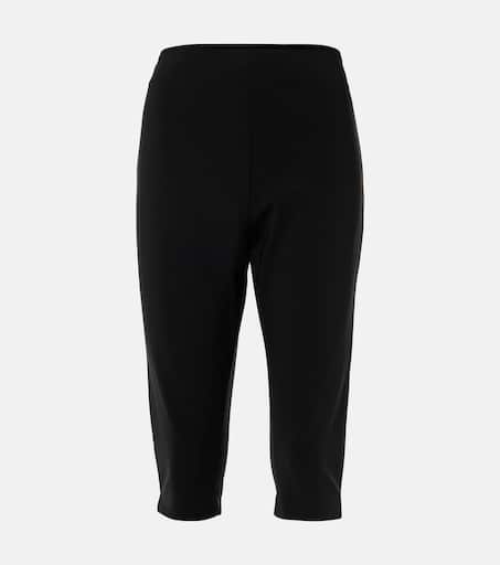 【韓国 Rest & Recreation】RR LOGO CAPRI PANTS - BLACK P01020139.jpg