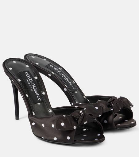Polka dot mules new arrivals