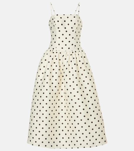 white christmas dresses Hayley Mini Dress Red Polka Dot main image 1