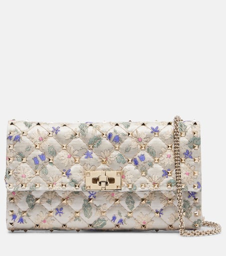 【Valentino】ROCKSTUD SPIKE CROSSBODY CLUTCH BAG◆5W2B0137NA Rockstud spike crossbody clutch bag | Le Noir