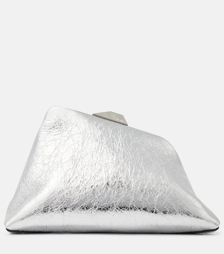 Day Off metallic leather shoulder bag in metallic - The