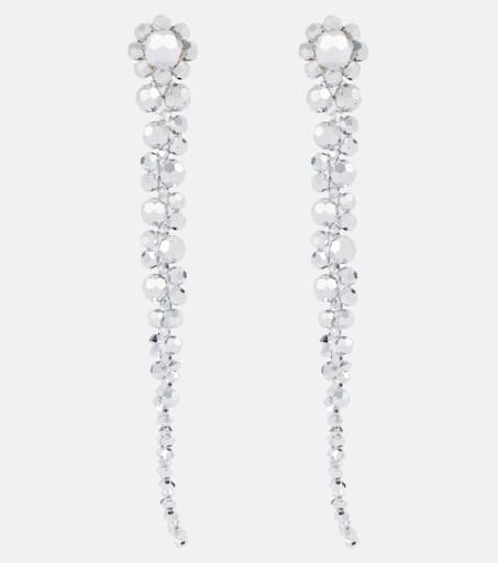【関税込み】Simone Rocha シルバー Crystal Blossom ヘアピン Simone Rocha - Blossom Hair Clip