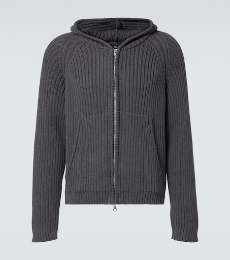 Level cotton zip-up hoodie in grey - Our Legacy | Mytheresa