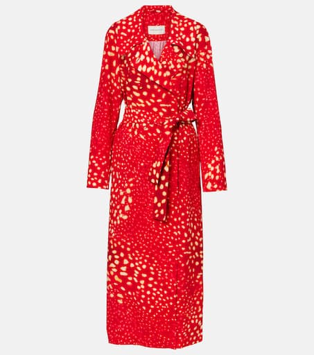 新作レディース*DRIES VAN NOTEN*コットンポプリンコート ロング Dries Van Noten(ドリス ヴァン ノッテン) コート(レディース