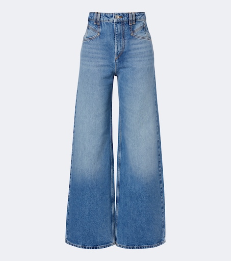 Lemony wide-leg jeans in blue - Isabel Marant | Mytheresa