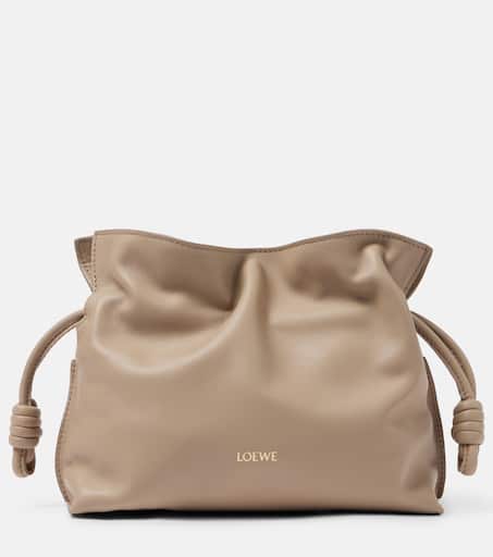 クラッチバッグ LOEWE 'Flamenco Medium' clutch Medium Flamenco clutch in nappa calfskin Green - LOEWE