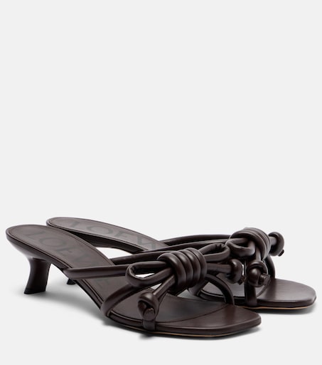 Flamenco 45 leather mules