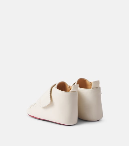 Christian Louboutin Kids 베이비 이지 베이비 러브 가죽 부티