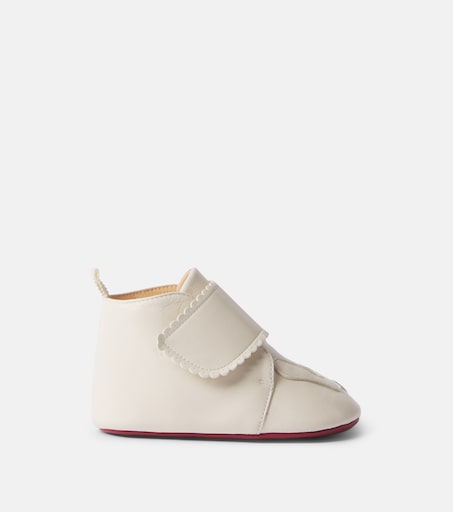 Christian Louboutin Kids 베이비 이지 베이비 러브 가죽 부티