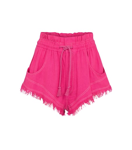 ショートパンツ Marant Etoile Shorts Mifa Isabel Marant Étoile Women's Mifa Shorts with Logo in Ecru