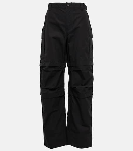 Cotton cargo pants in black - Wardrobe NYC | Mytheresa