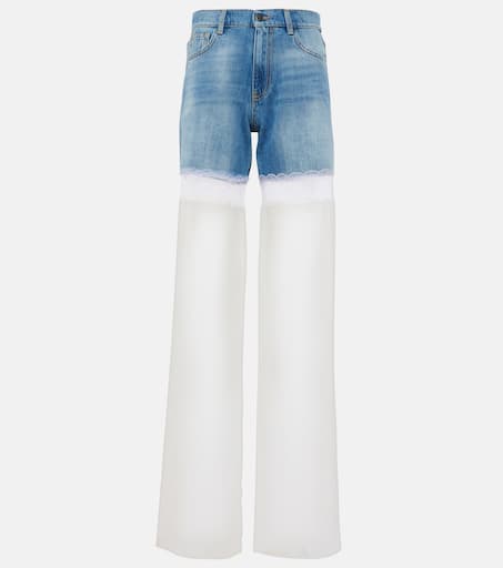 デニム・ジーパン NENSI DOJAKA 'Tulle' jeans Black Nensi Dojaka Jeans for Women | Online Sale up to 80% off | Lyst