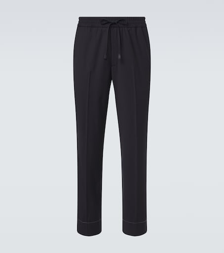 Brioni Asolo wool straight pants