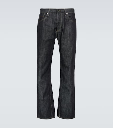 デニム・ジーパン Burberry Straight Leg Cotton Denim Jeans Burberry Vintage Blue Straight Leg Cotton Denim Jeans, Waist