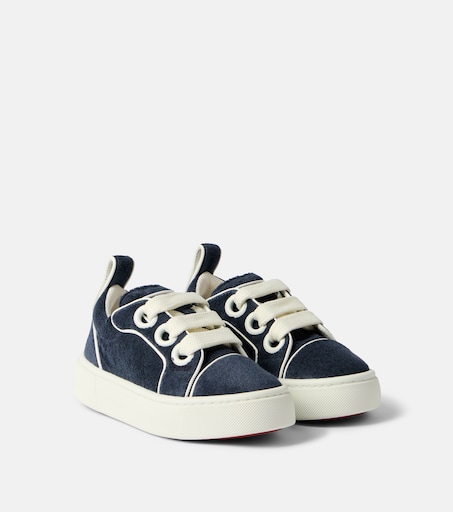 Christian Louboutin Kids 토이 테리 스니커즈