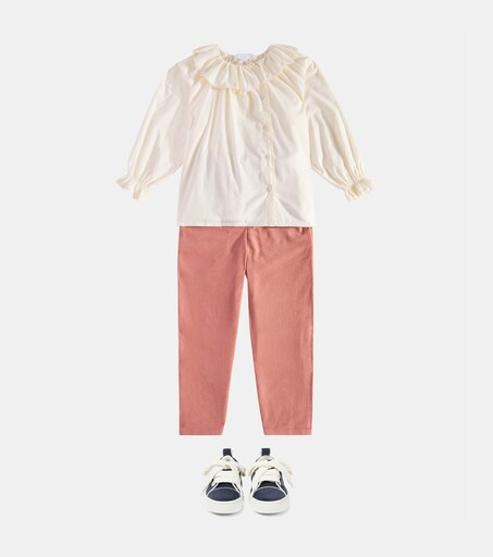 Christian Louboutin Kids 토이 테리 스니커즈