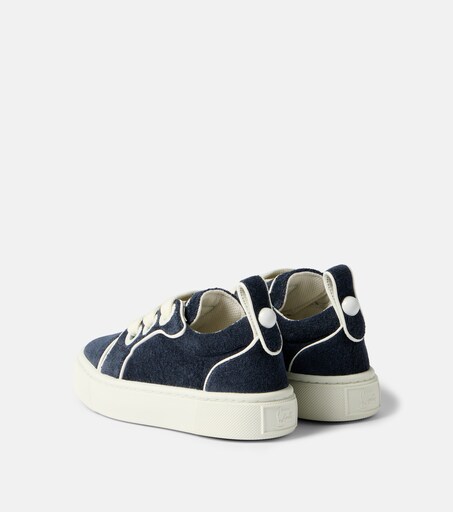 Christian Louboutin Kids 토이 테리 스니커즈