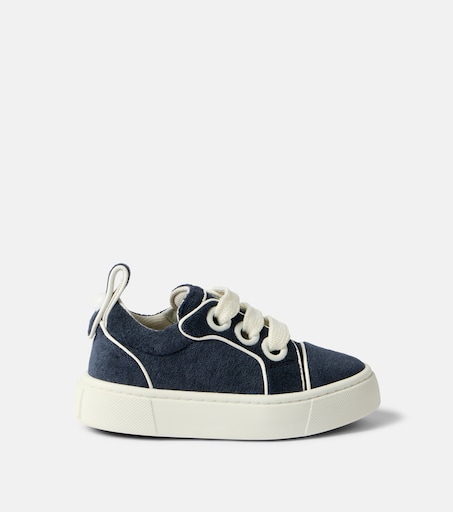 Christian Louboutin Kids 토이 테리 스니커즈