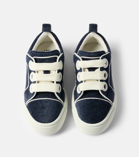 Christian Louboutin Kids 토이 테리 스니커즈