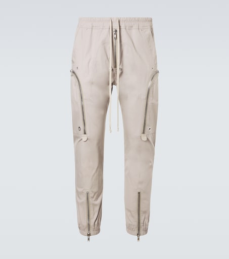 Rick Owens Bauhaus cotton-blend poplin cargo pants