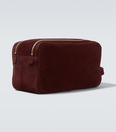 BRUNELLO CUCINELLI 스웨이드 화장품 가방