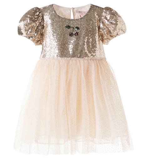 Starla sequined dress in neutrals - Konges Slojd | Mytheresa