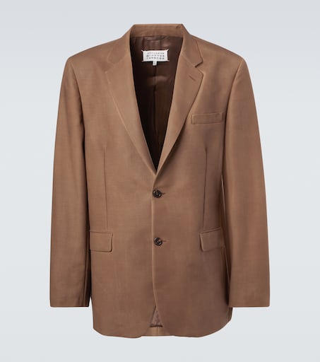 Maison Margiela Mohair and wool blazer