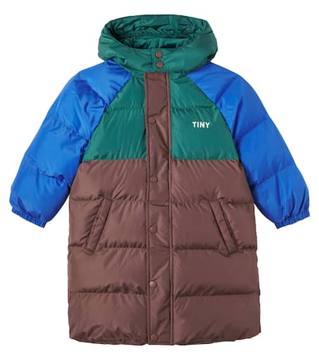 アウター tinycottons 3y アウター tinycottons 3y TINYCOTTONS Kids Orange Vichy Puffer