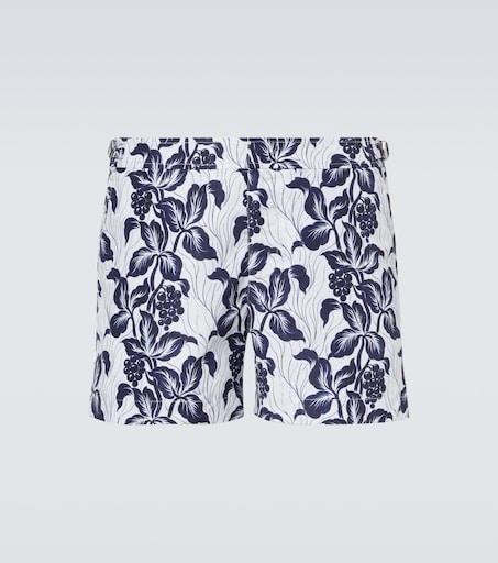 Orlebar Brown Bulldog floral swim trunks