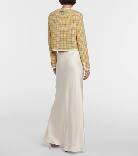 Miu Miu Single-breasted bouclé jacket - Jackets - Compare