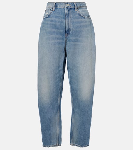 High-rise barrel-leg jeans in blue - Polo Ralph Lauren