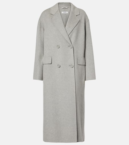 【関税&送料込】Max Mara Cappotto Doppiopetto In Lana Cappotto doppiopetto in double di lana, sabbia | Weekend Max