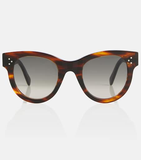 D frame sunglasses in brown Celine Eyewear Mytheresa