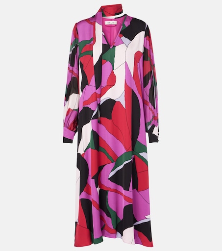 Abel printed midi dress in multicoloured - Diane Von Furstenberg