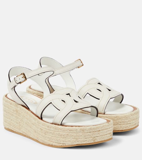サンダル・ミュール TOD'S Kate Sandals in Leather XXW04J0GU70MIDG622-06.jpg