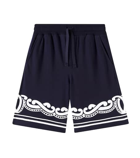 【関税込み】dolce & gabbana BANDANA SILK BERMUDA SHORTS Dolce & Gabbana Bandana Silk Bermuda Shorts | italist