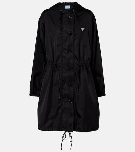 Re-Nylon raincoat in black - Prada | Mytheresa